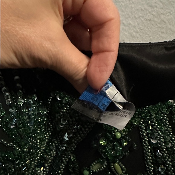 Sue Wong Silk Midi Dress - Picture 15 of 15